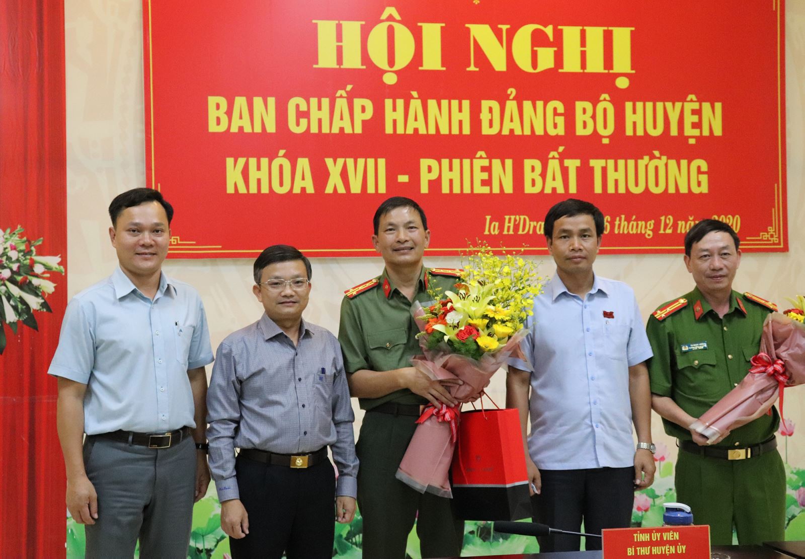 Ban chấp hành Đảng bộ huyện khóa XVII tổ chức Hội nghị về công tác cán bộ