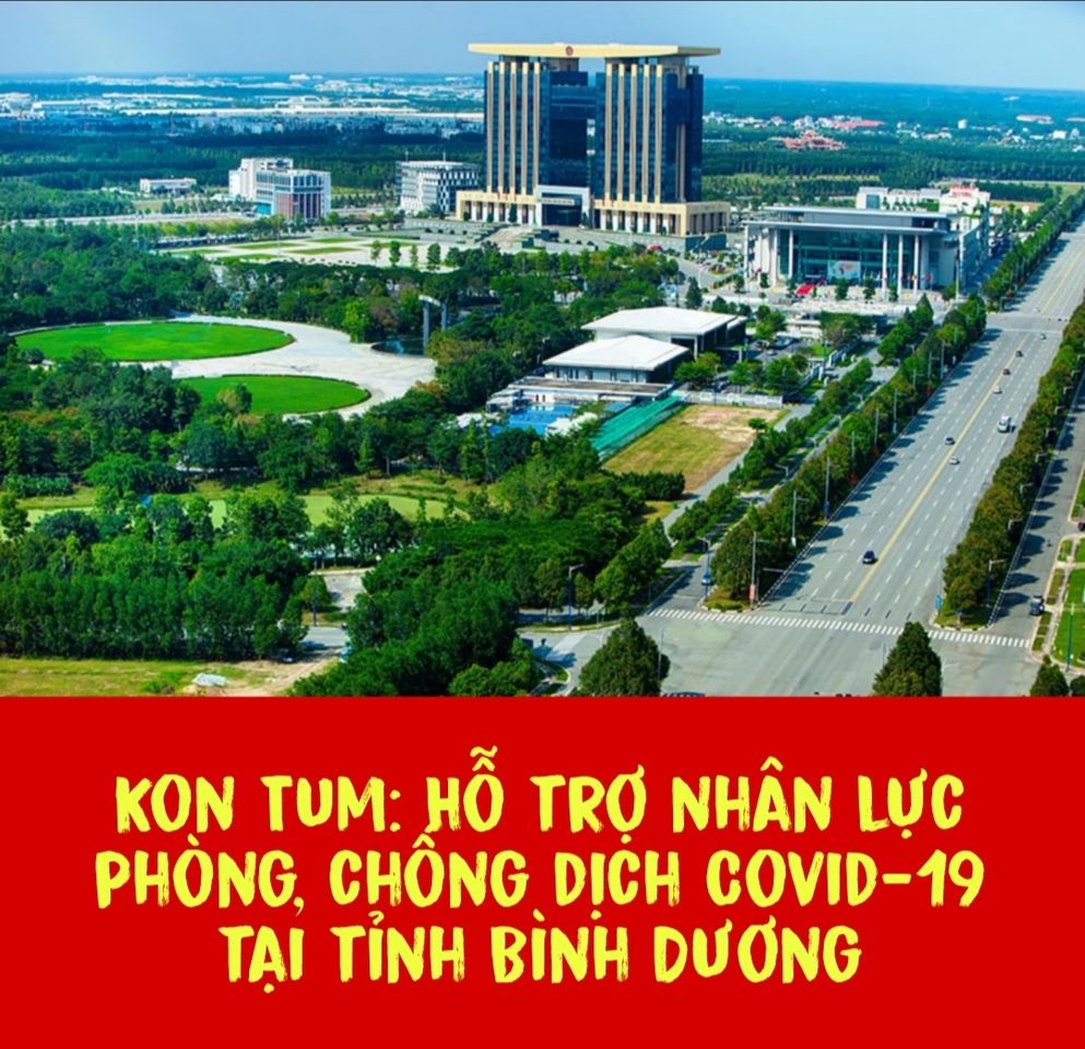 Hỗ trợ nhân lực phòng, chống dịch Covid-19 tại tỉnh Bình Dương