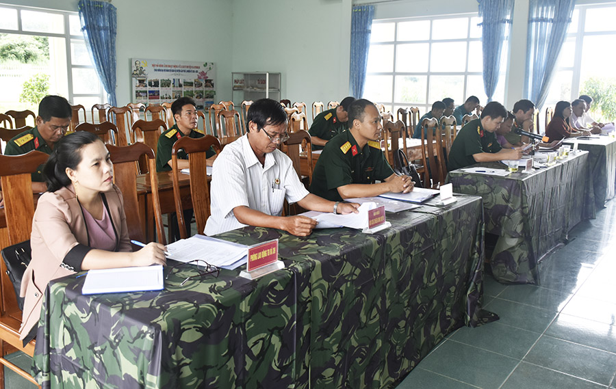 Hội nghị kết luận địa bàn, lập bản đồ tìm kiếm, quy tập hài cốt liệt sỹ