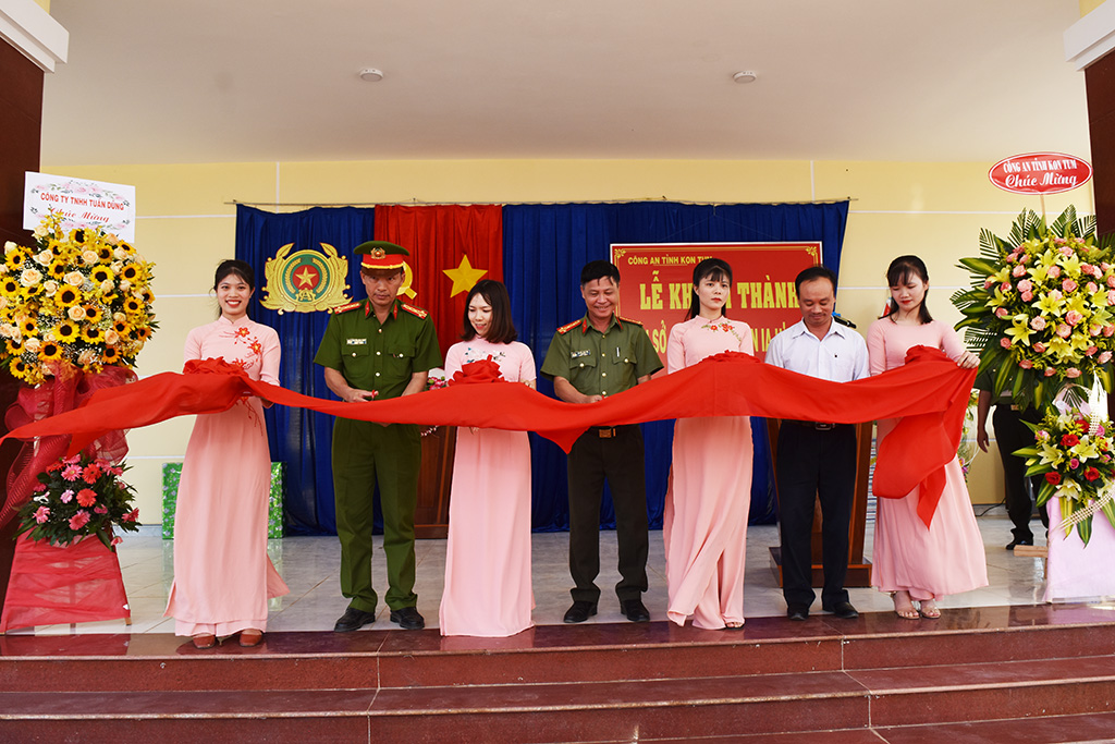 Khánh thành công trình trụ sở làm việc Công an huyện Ia H'Drai