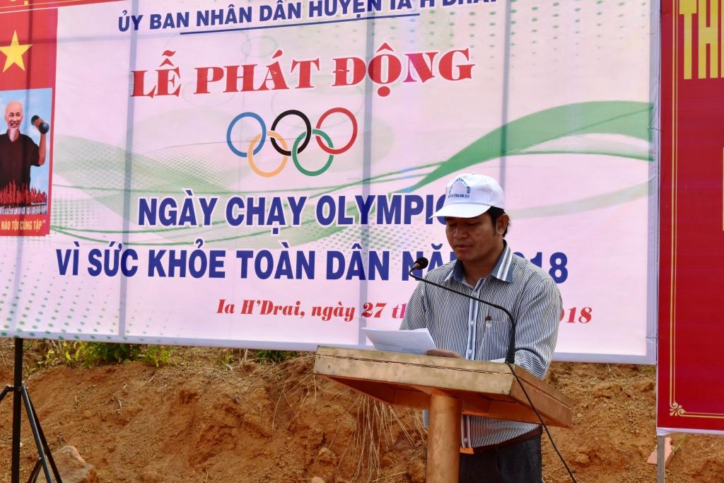 Phát động “Ngày chạy Olympic vì sức khoẻ toàn dân 2018”