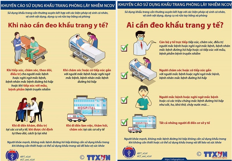 Bộ Y Tế khuyến cáo