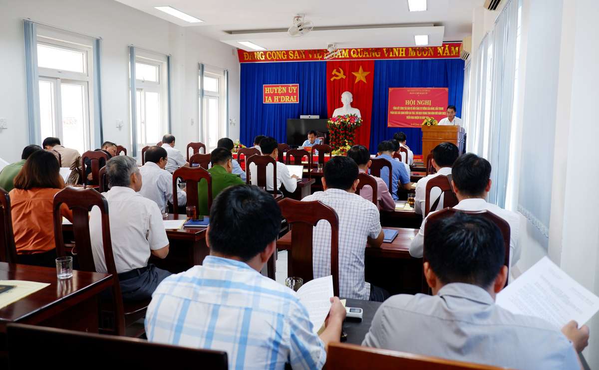 Ban Tuyên giáo Huyện ủy Ia H’Drai: Tham mưu và làm tốt việc đưa chủ trương, đường lối của Đảng vào cuộc sống