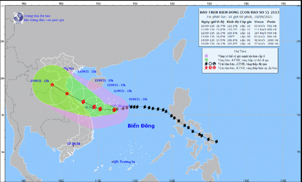 Những lưu ý người dân cần biết để chủ động ứng phó khi bão số 5 (CONSON) đổ bộ