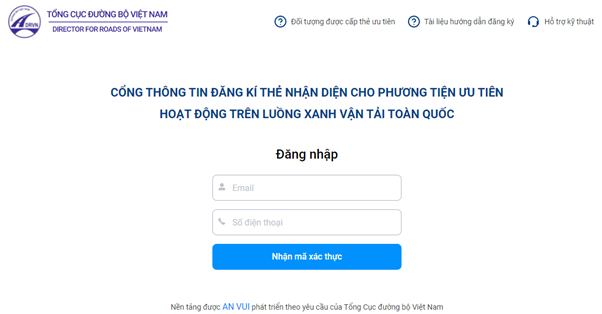 Hướng dẫn đăng ký tem QR Luồng Xanh để vận chuyển hàng hóa thiết yếu