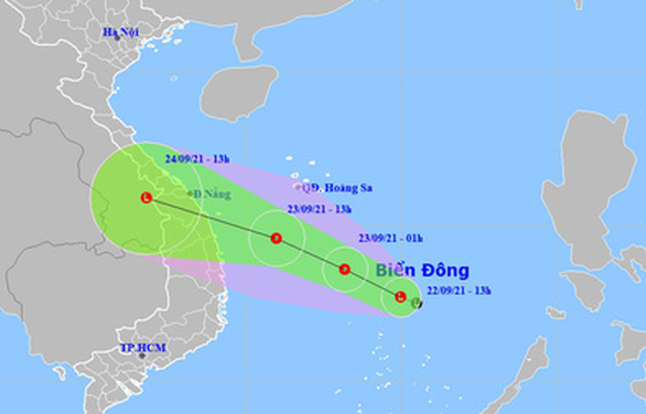 TIN ÁP THẤP NHIỆT ĐỚI TRÊN BIỂN ĐÔNG